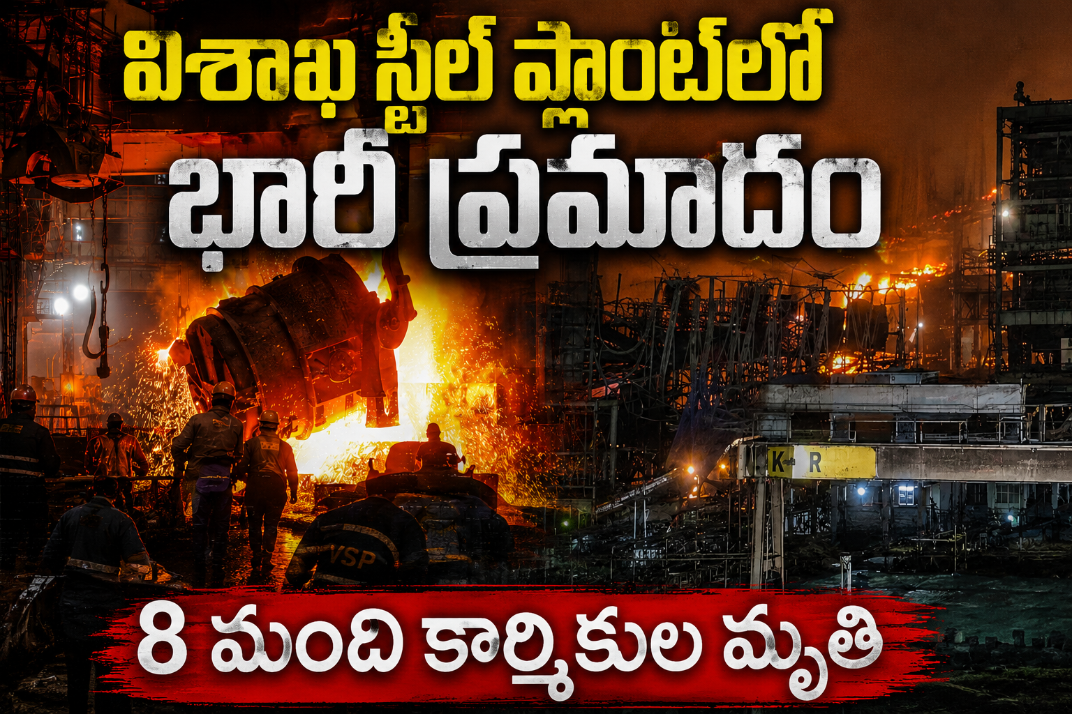 విశాఖ స్టీల్ ప్లాంట్ ప్రమాదం